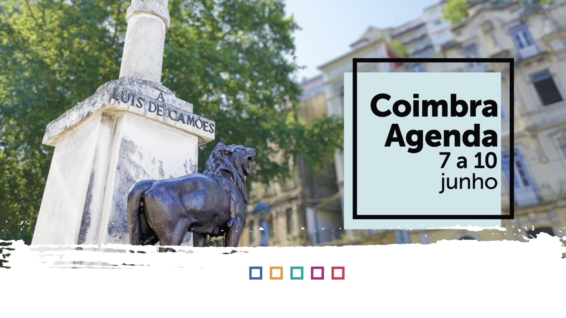 Atividade cultural do Município de Coimbra para o fim de semana