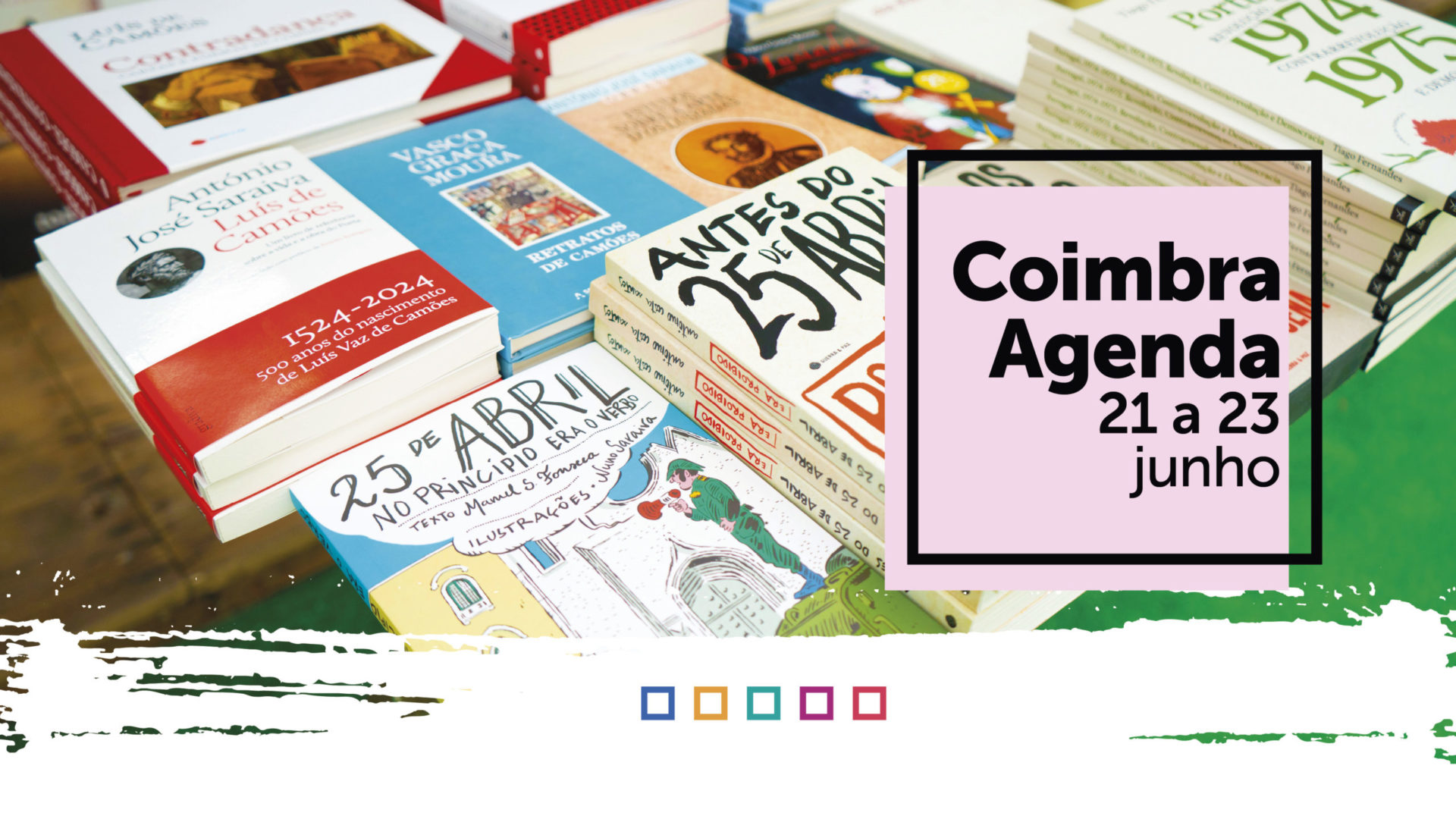 Atividade cultural do Município de Coimbra para o fim de semana