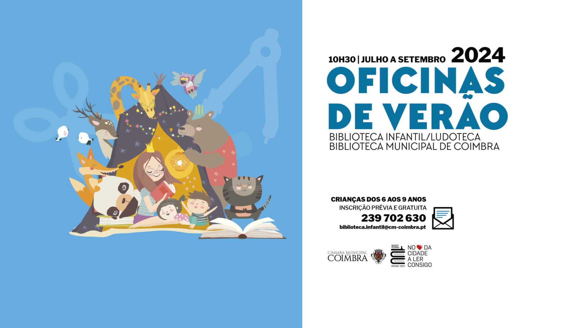 Programa de férias da Biblioteca Infantil convida a volta ao mundo e estende atividade ao Parque Verde