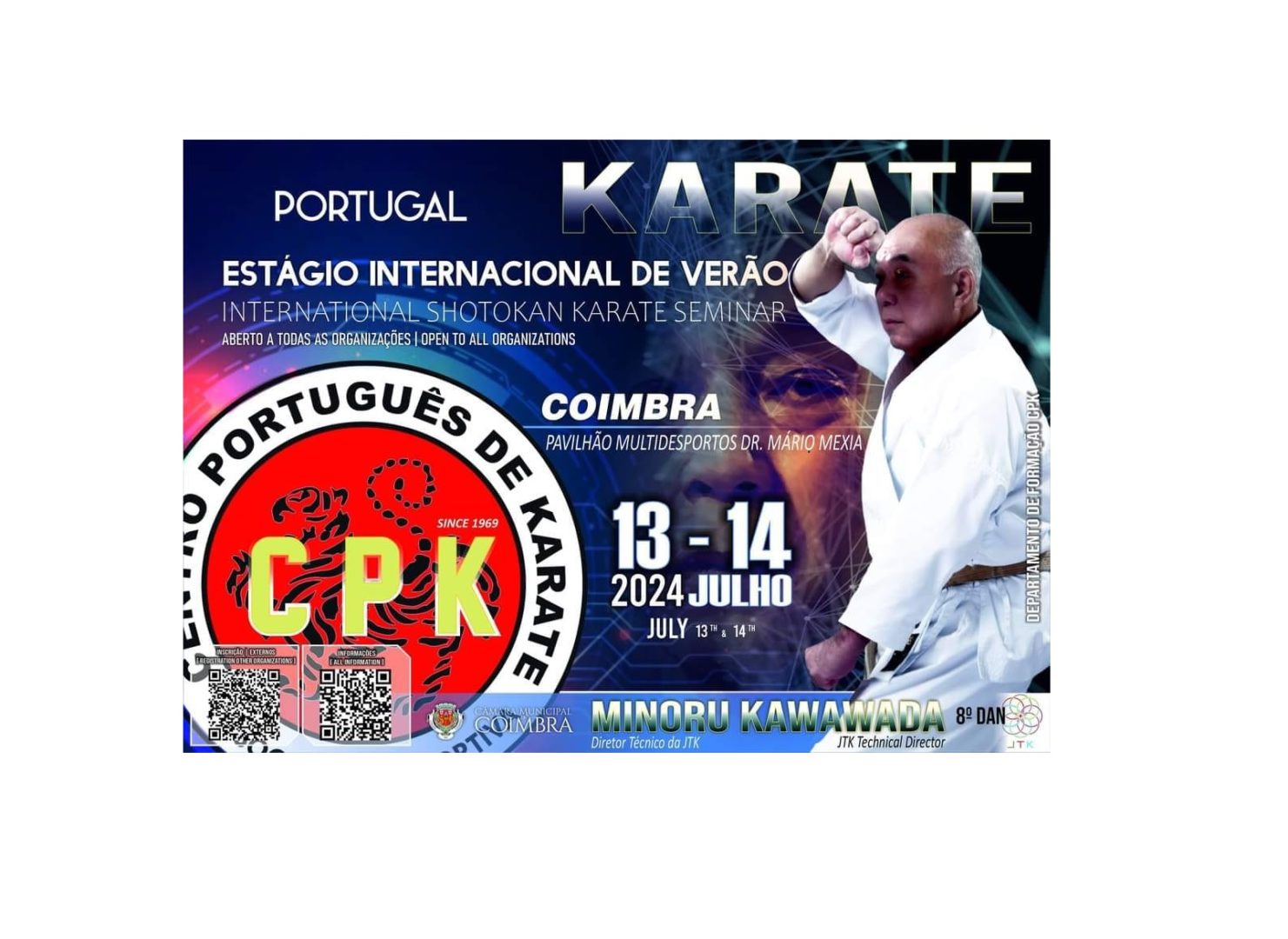 Coimbra acolhe estágio internacional de Karaté Shotokan este fim de semana