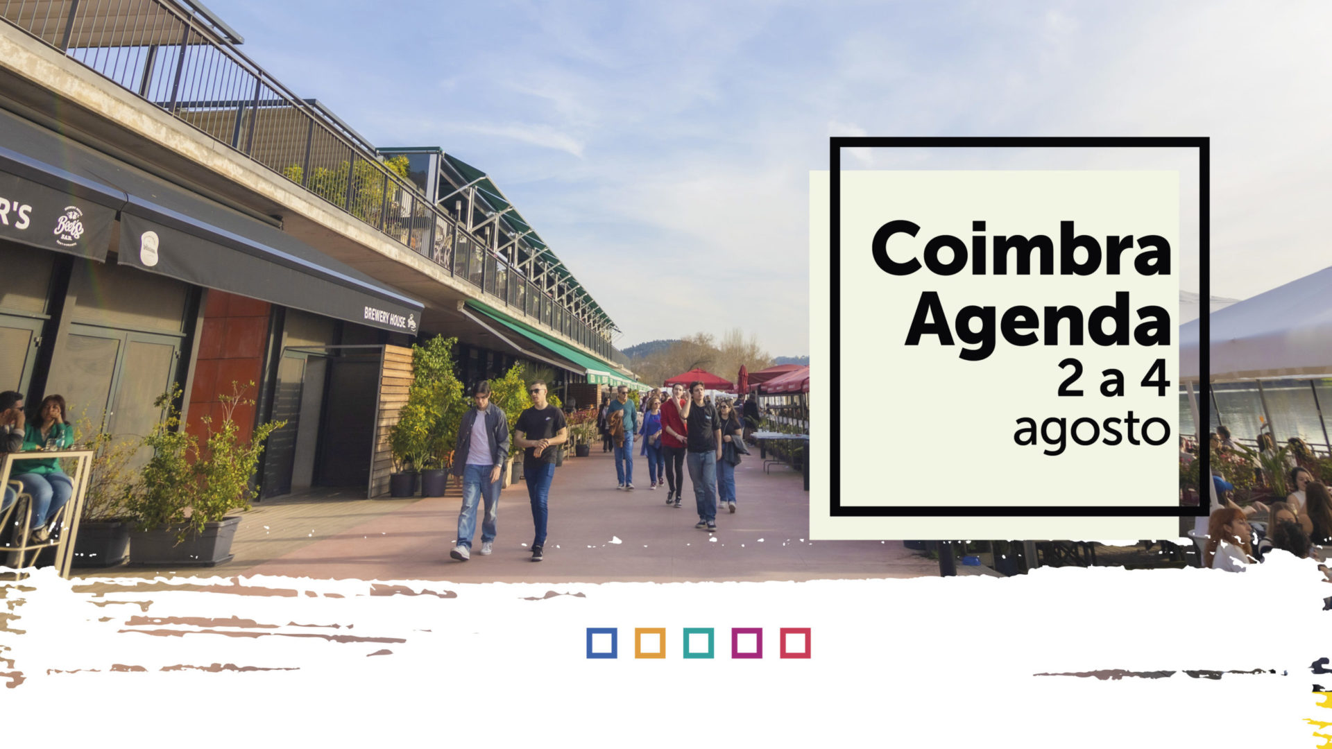 Atividade cultural do Município de Coimbra para o fim de semana