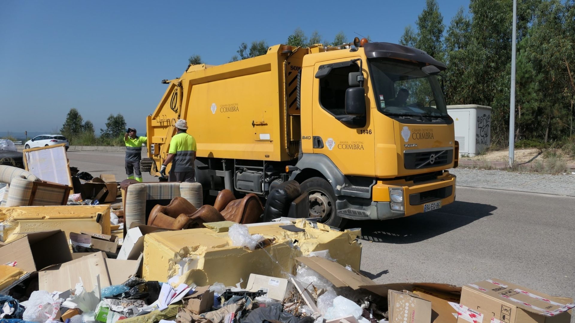 CM de Coimbra identifica infratores e intensifica vigilância e limpeza em zonas de deposição ilegal de resíduos