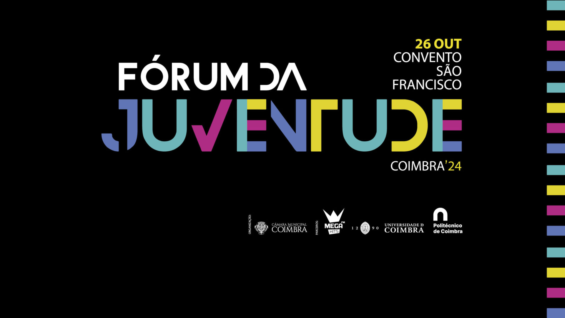 Convento São Francisco acolhe Fórum da Juventude no próximo dia 26 de outubro