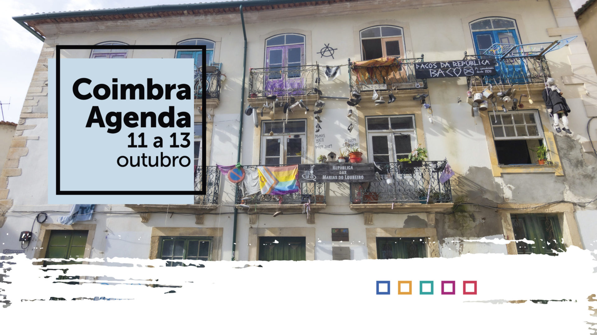 Atividade cultural do Município de Coimbra para o fim de semana