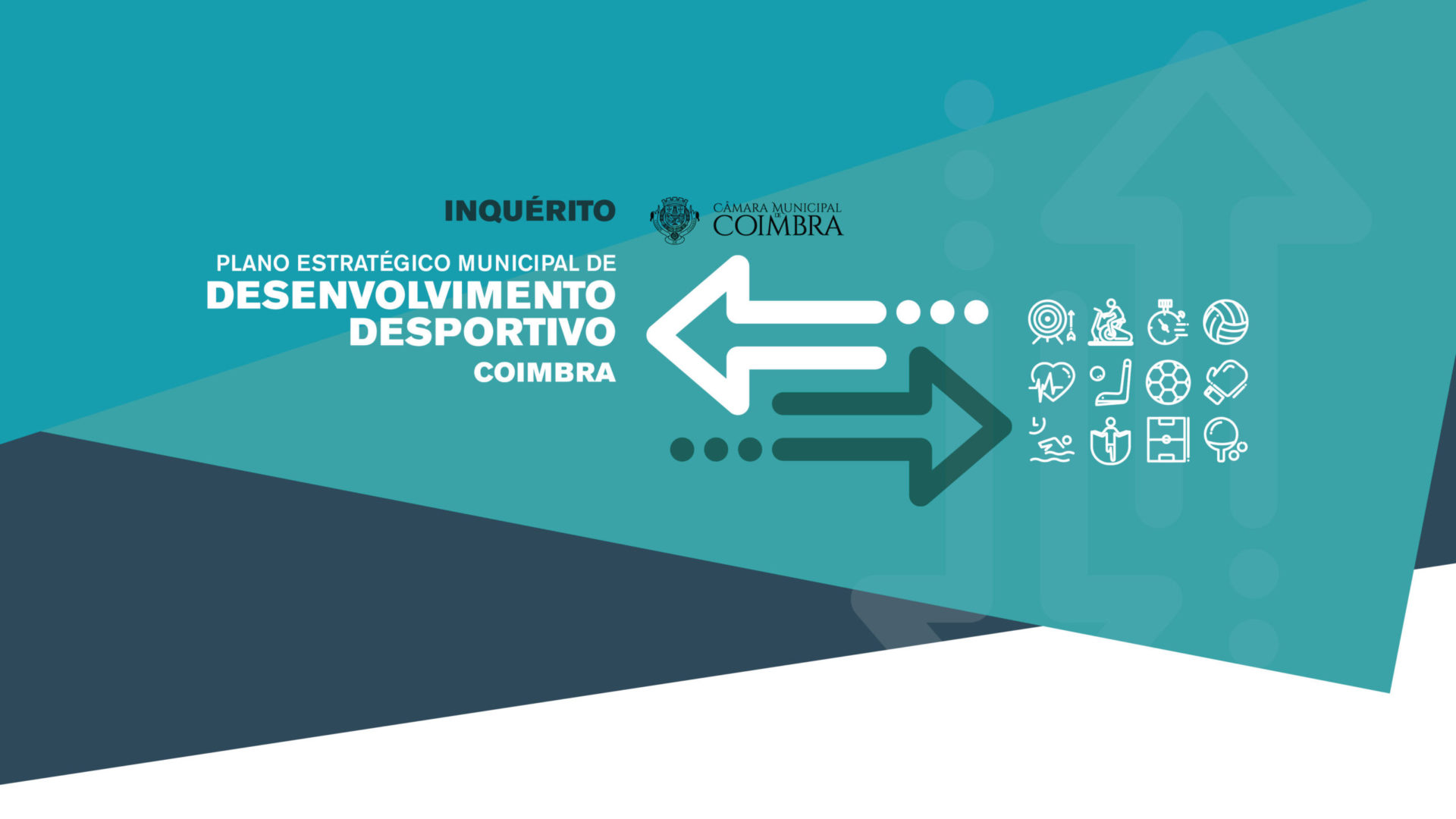 CM de Coimbra quer ouvir a população sobre o Plano Estratégico de Desenvolvimento Desportivo