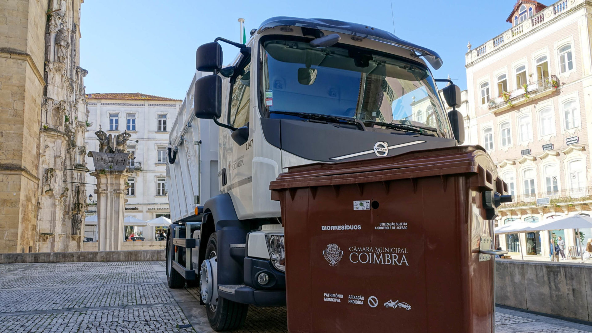 CM de Coimbra prepara recolha de biorresíduos nos setores de hotelaria e restauração