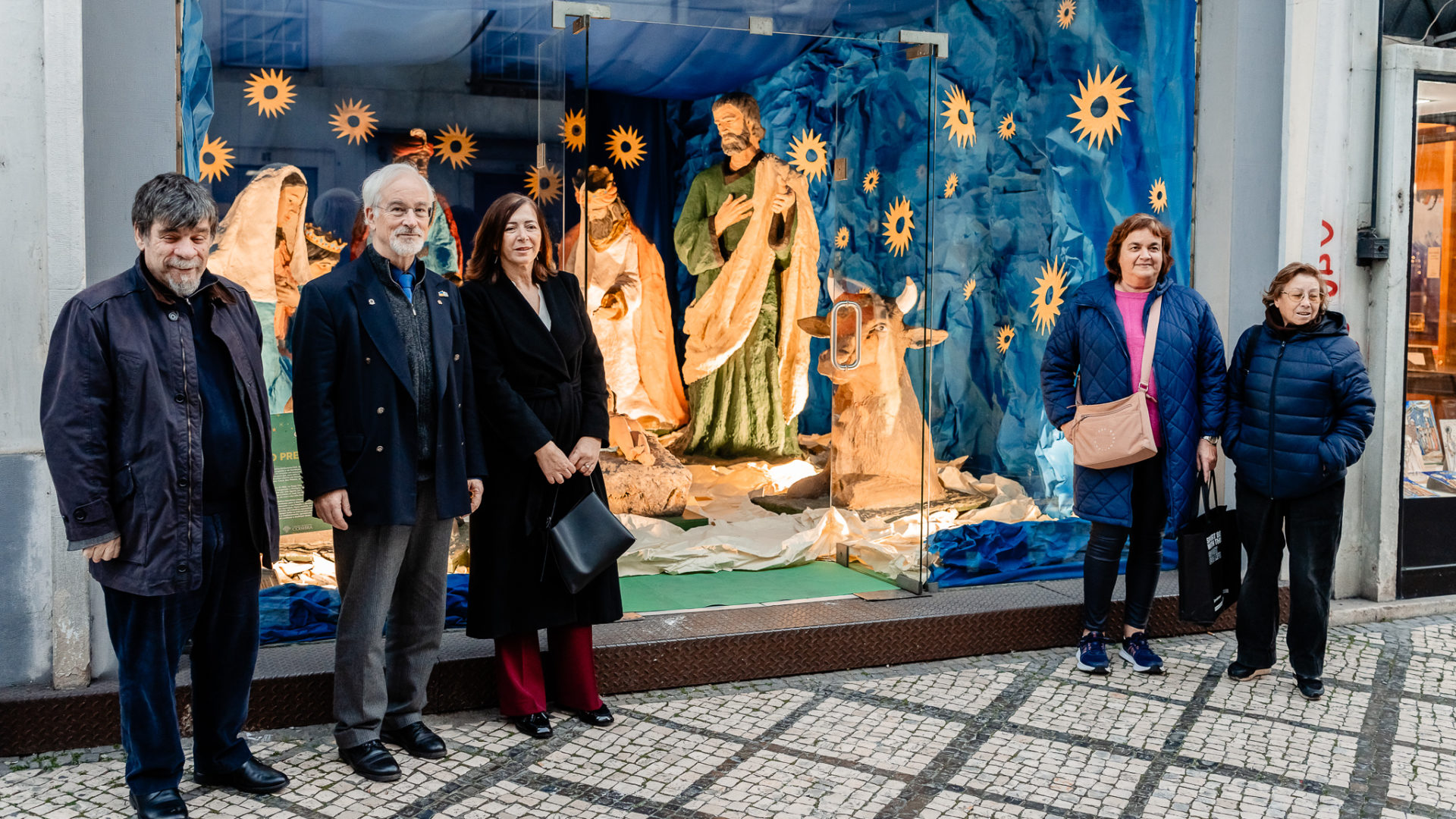 Presépio de Cabral Antunes pode ser visto até 6 de janeiro na Rua da Sofia