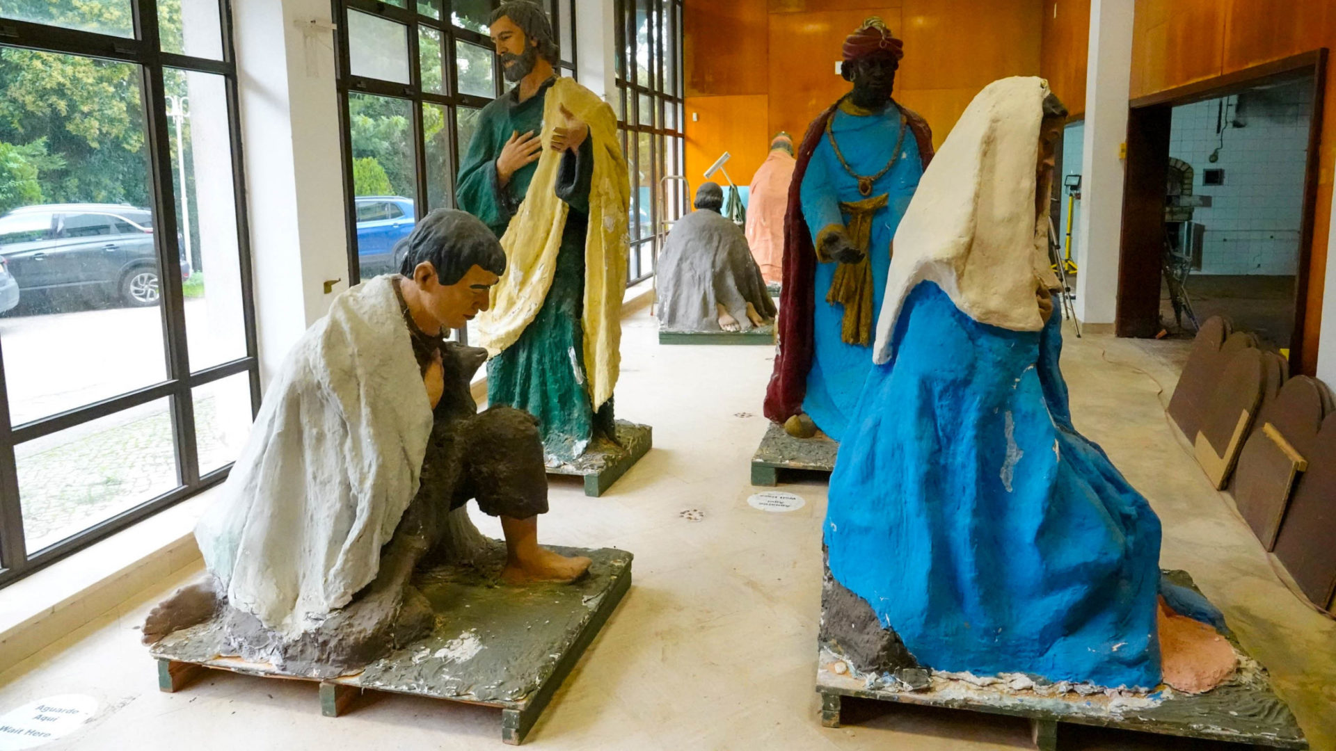 Presépio de Cabral Antunes inaugura no próximo sábado na Rua da Sofia depois de restaurado