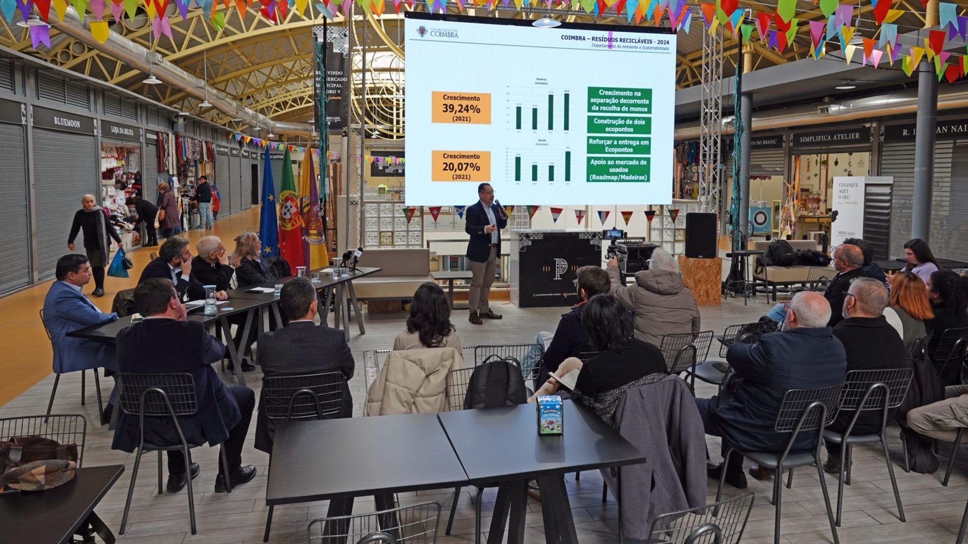 Coimbra regista aumento de 9% na recolha seletiva de resíduos