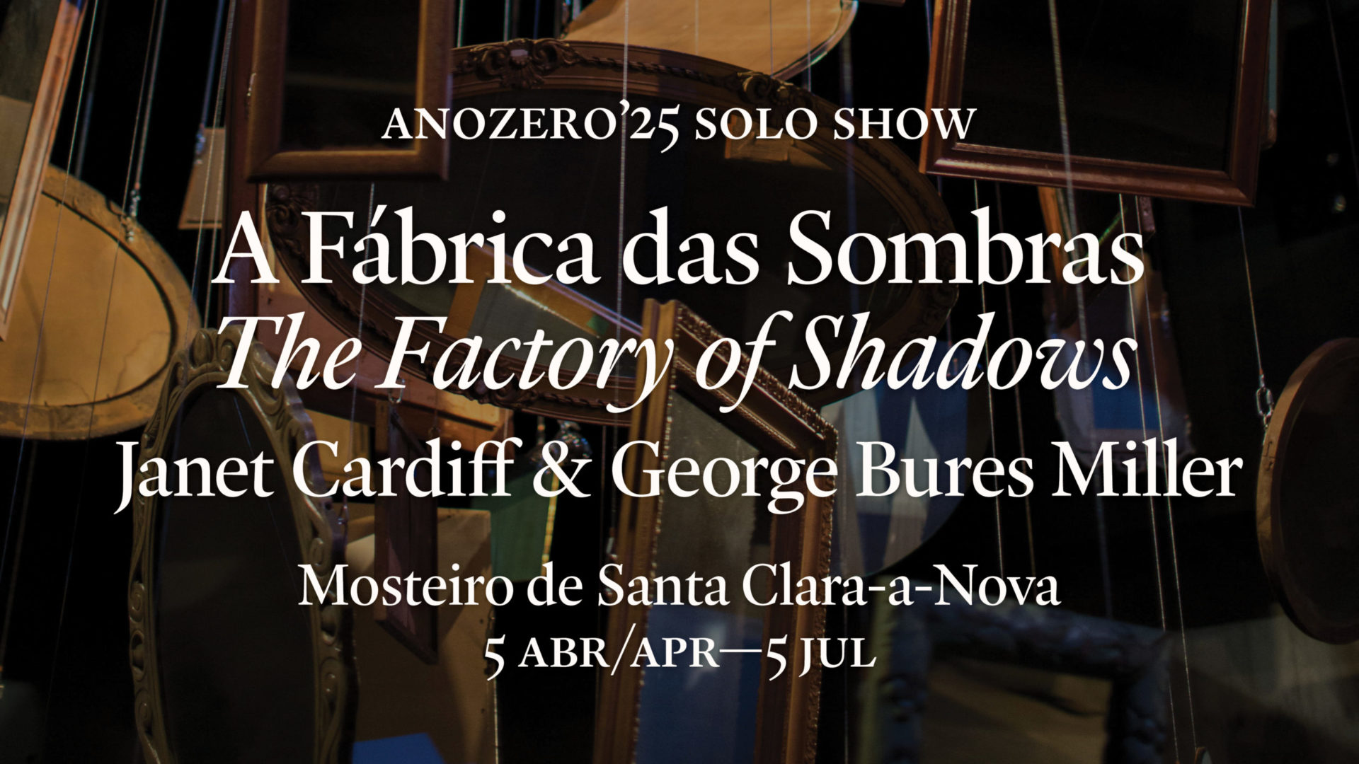 Anozero traz a Coimbra Janet Cardiff e George Bures Miller para exposição a solo