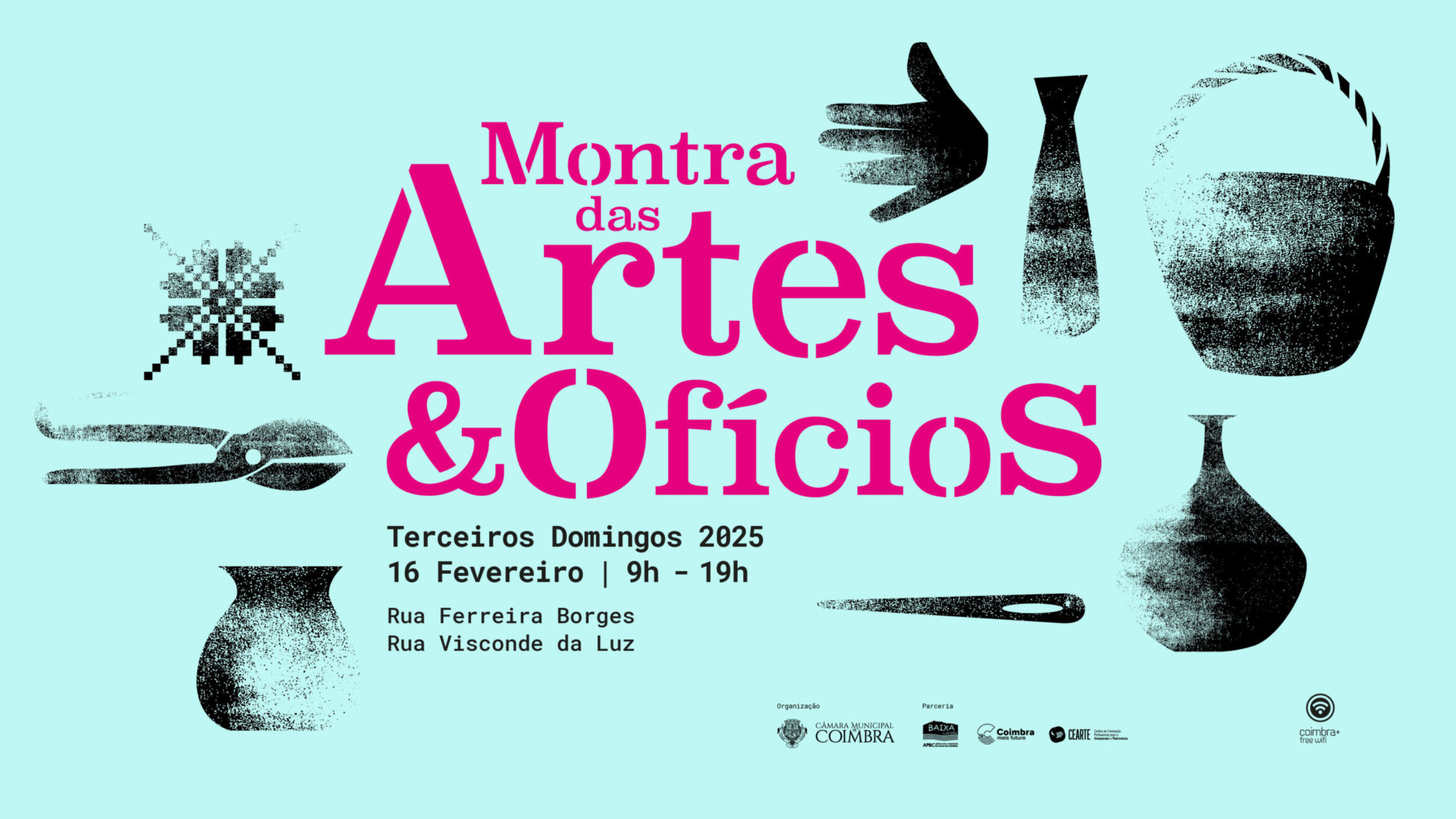 “Montra das Artes & Ofícios” volta a animar a Baixa de Coimbra no próximo domingo