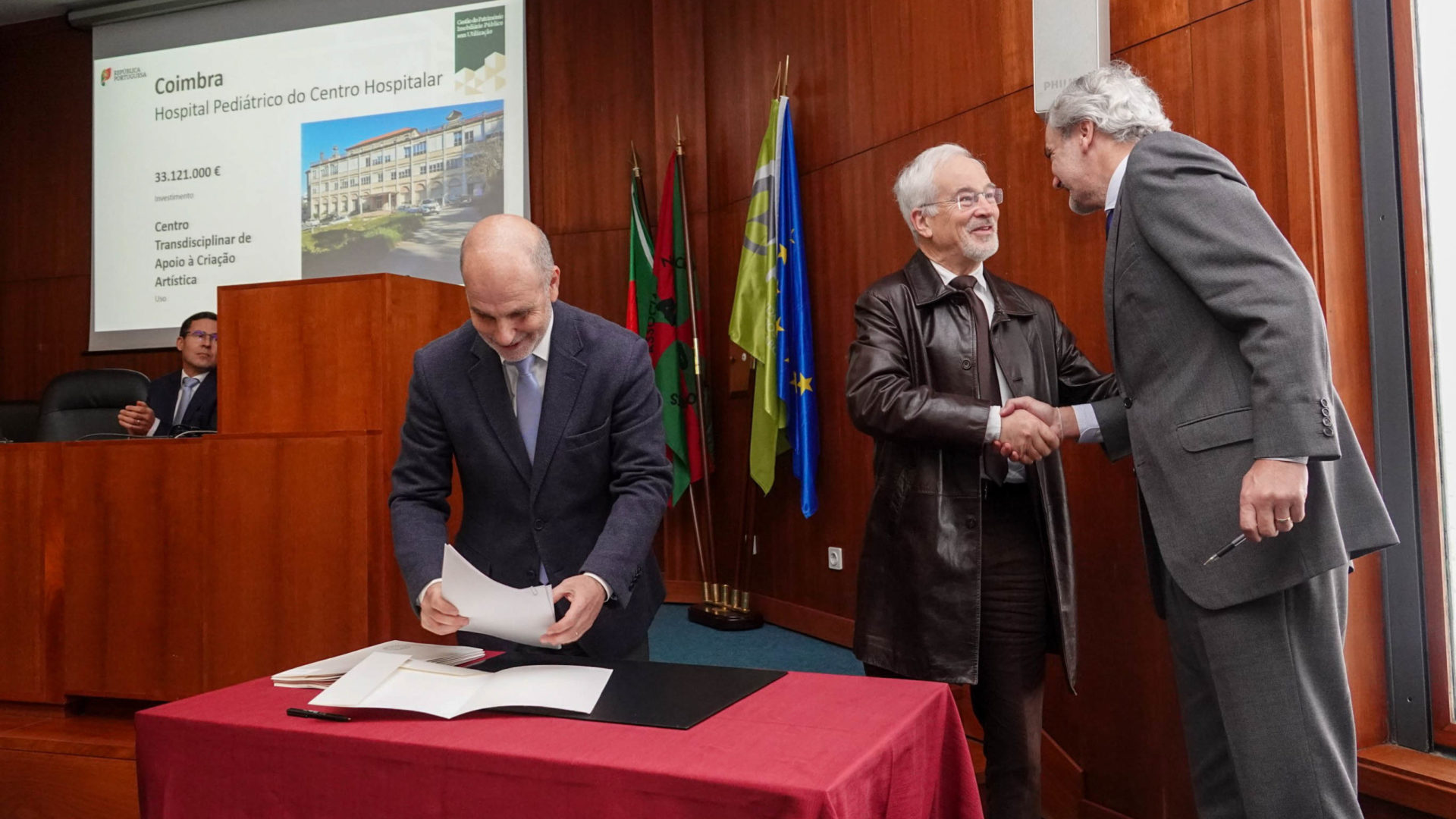 Antigo Hospital Pediátrico entregue à CM de Coimbra para instalação de centro de criação artística