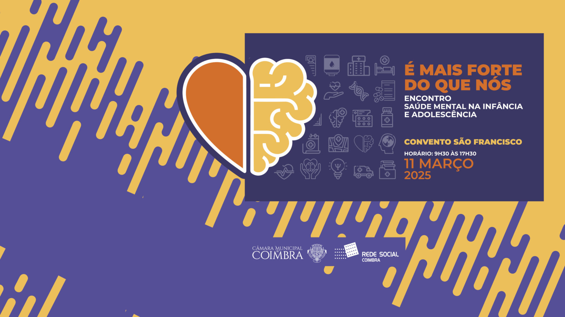 Saúde mental na infância e adolescência em debate a 11 de março no Convento São Francisco