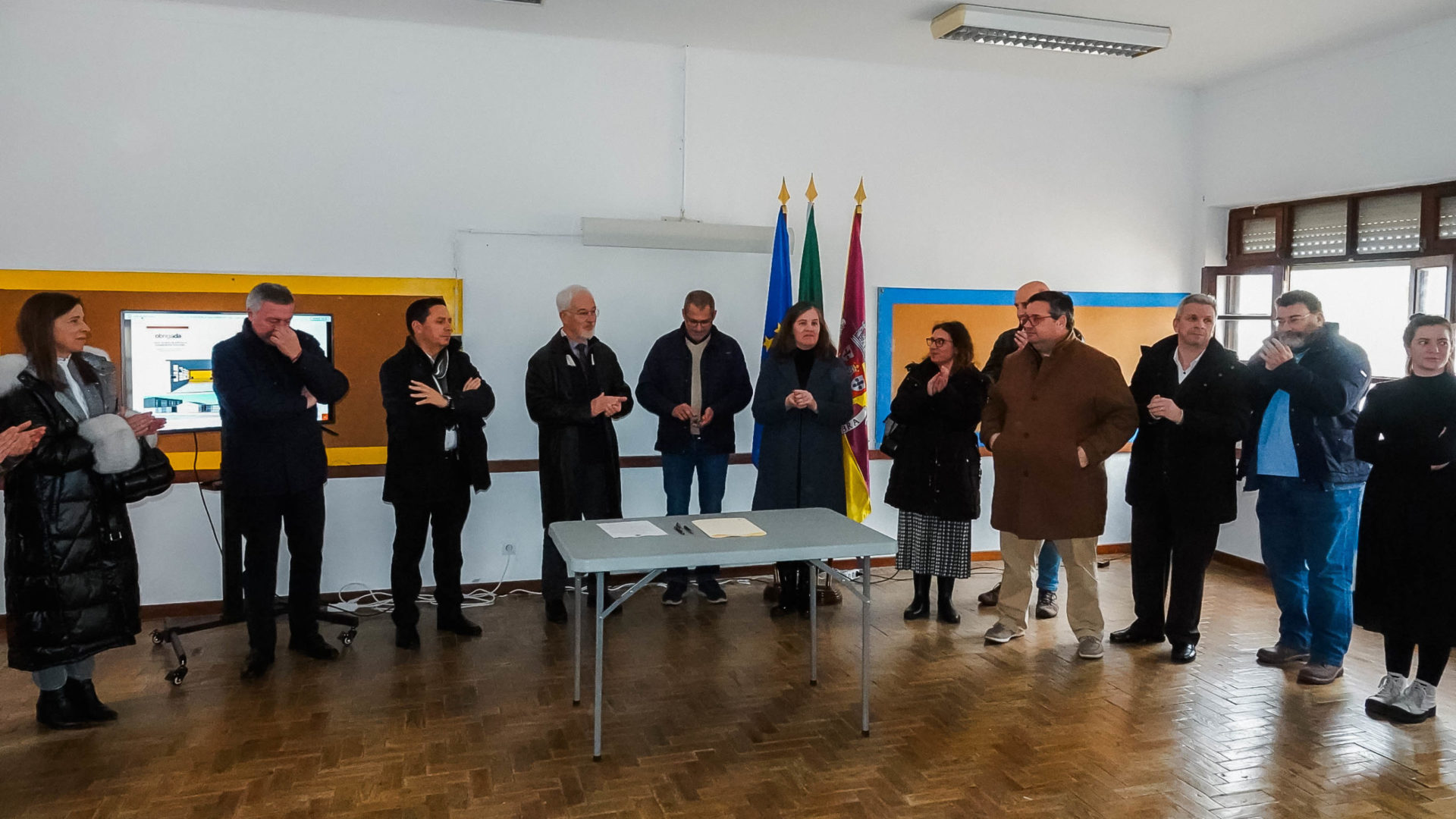 Requalificação da EB1 da Conchada avança e representa investimento de 1,2M€