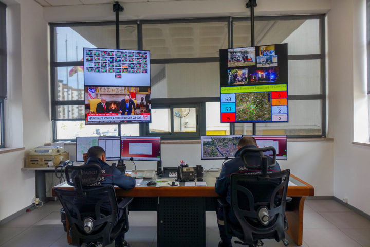 Sala de Comamdo e Nova Viatura - Bombeiros Sapadores (1)