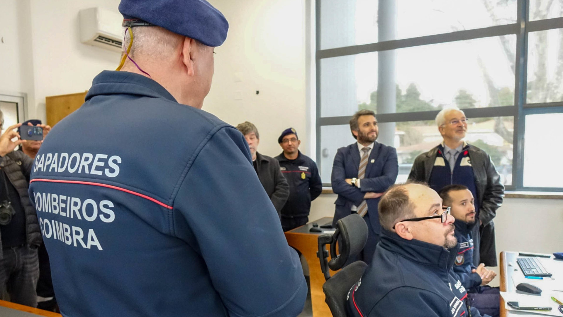 Bombeiros Sapadores de Coimbra com nova Central de Alerta e Comunicações e viatura BREC