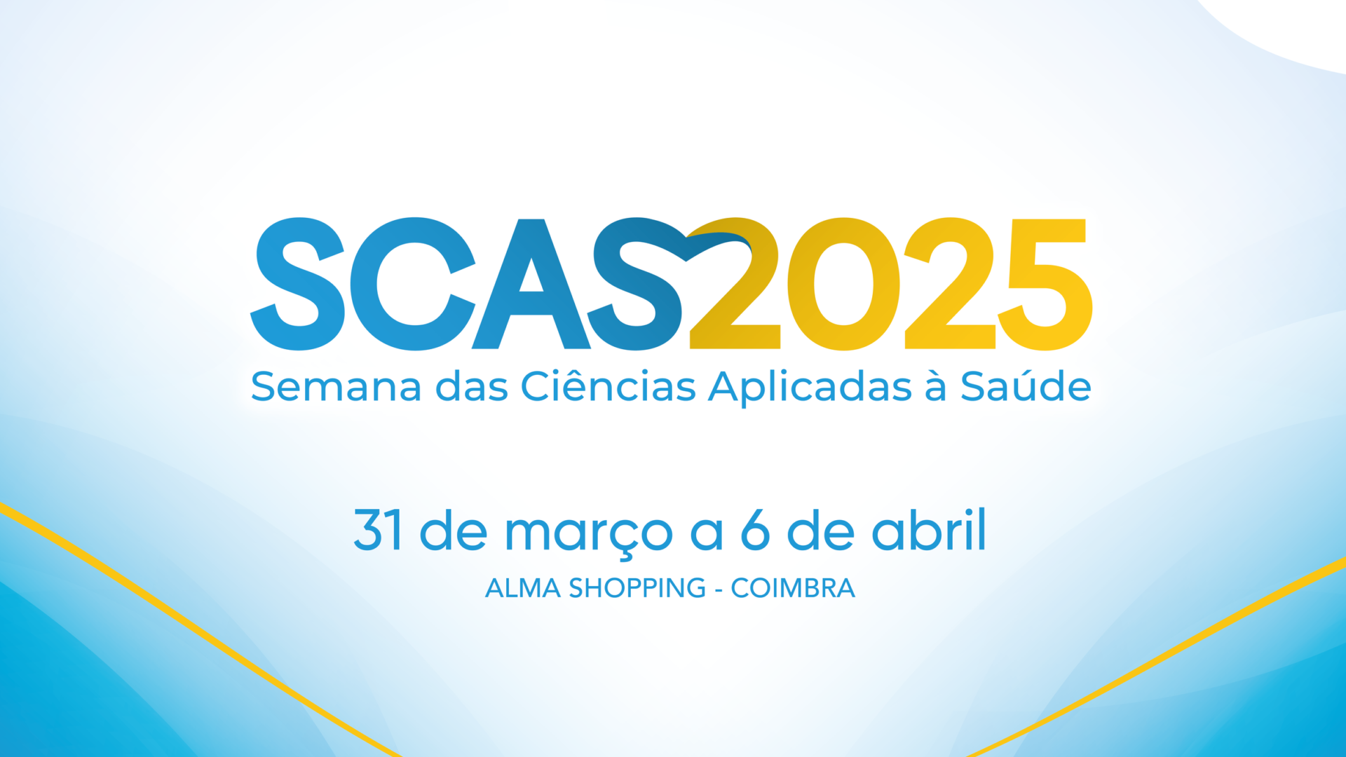 Semana das Ciências Aplicadas à Saúde arranca 2ª feira no Alma Shopping com apoio da CM de Coimbra
