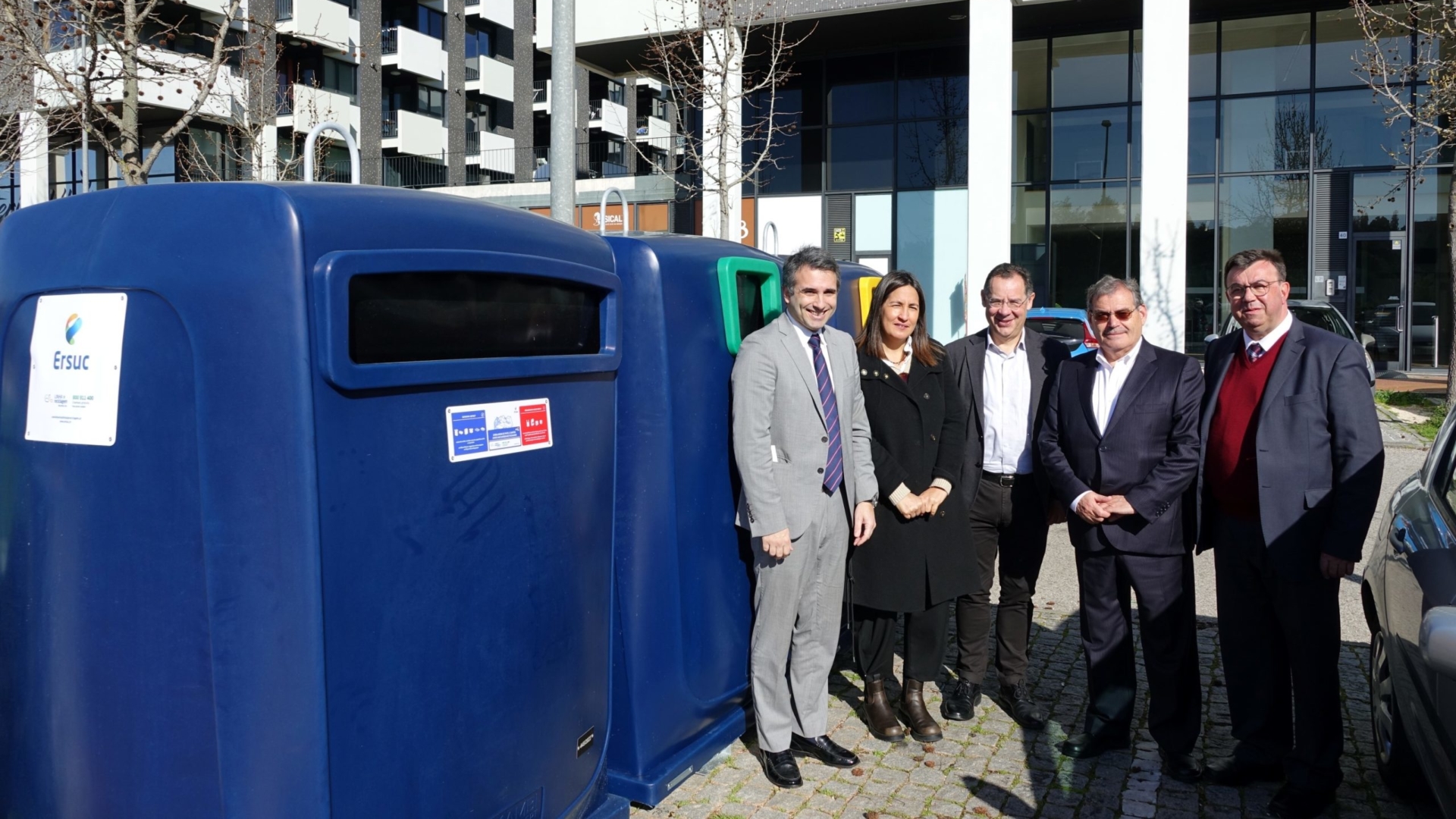 CM de Coimbra e ERSUC reforçam rede de recolha com a instalação de mais 29 ecopontos no concelho