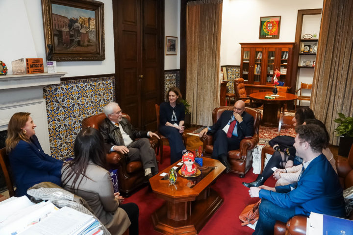 Receção vereadores de Pavia e de Poitiers (1)