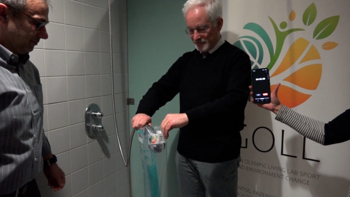 Redutores nos chuveiros do Complexo Olímpico de Piscinas vão poupar mais de 50% de água e de gás (1)