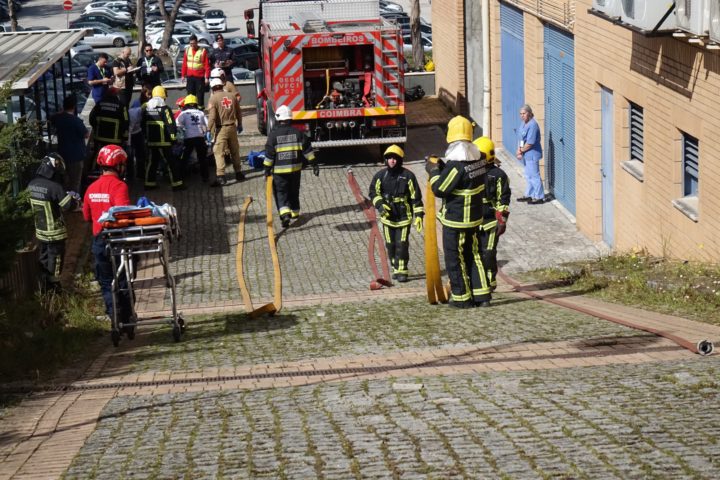 Simulacro de incêndio nos HUC (10)