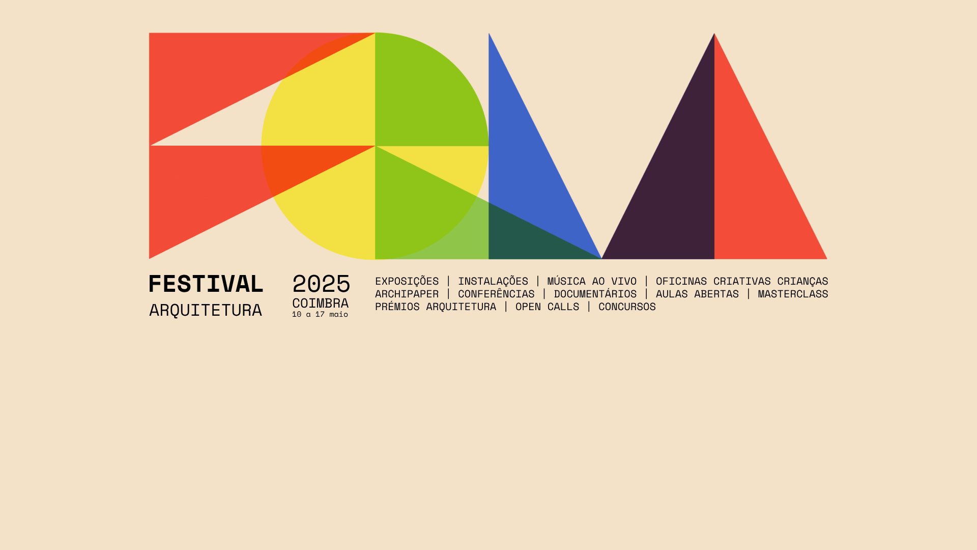 Convento São Francisco acolhe o 1º Festival de Arquitetura em Portugal de 10 a 17 de maio