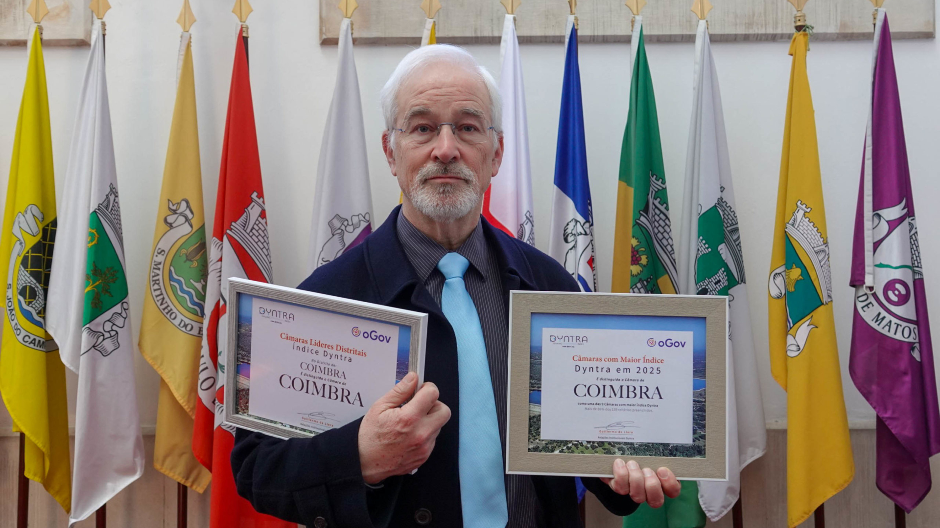 CM de Coimbra distinguida com 2 prémios no Congresso da Transparência 2025