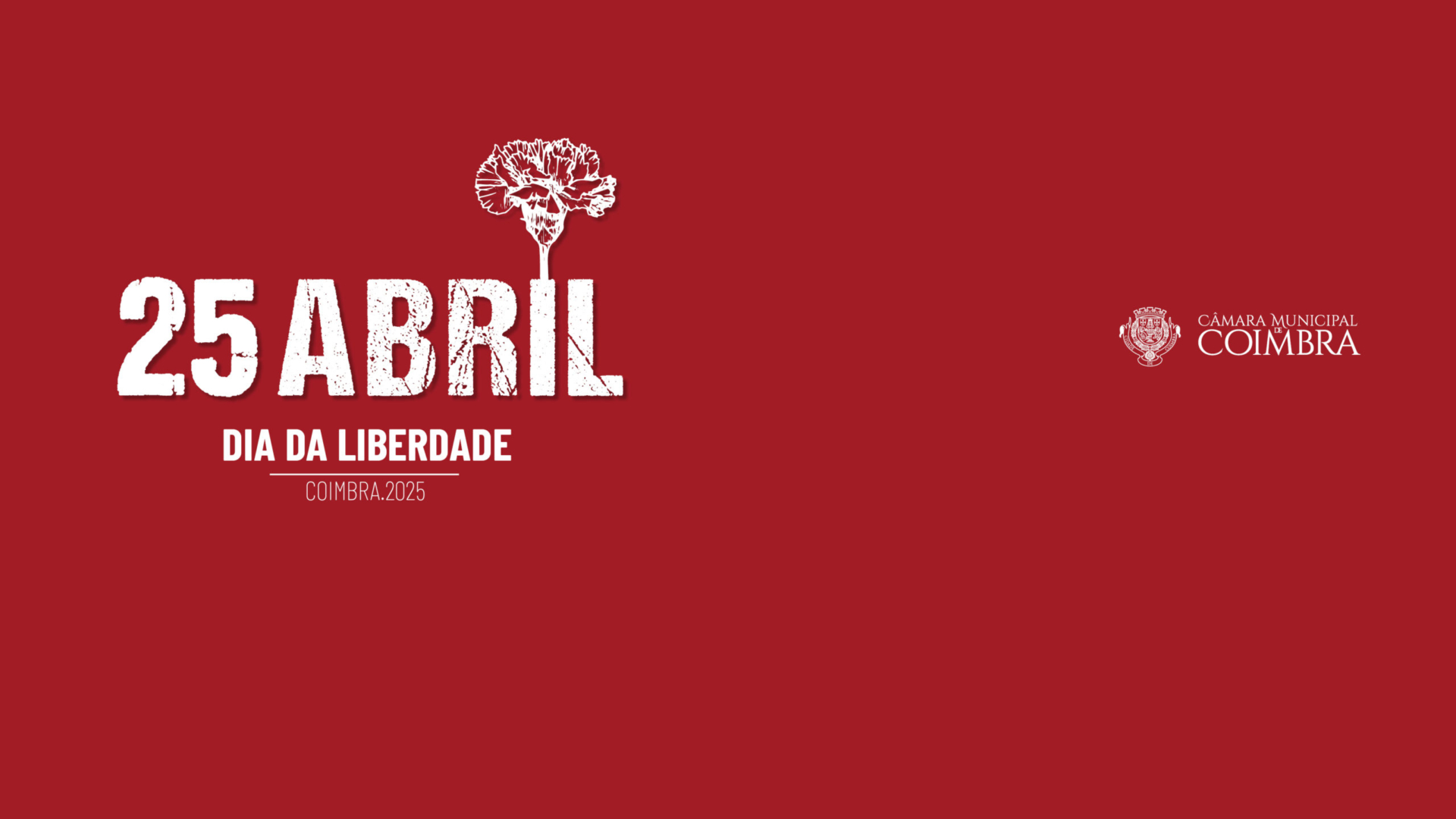 Coimbra celebra 51 anos do 25 de Abril com programa de iniciativas para todos os públicos