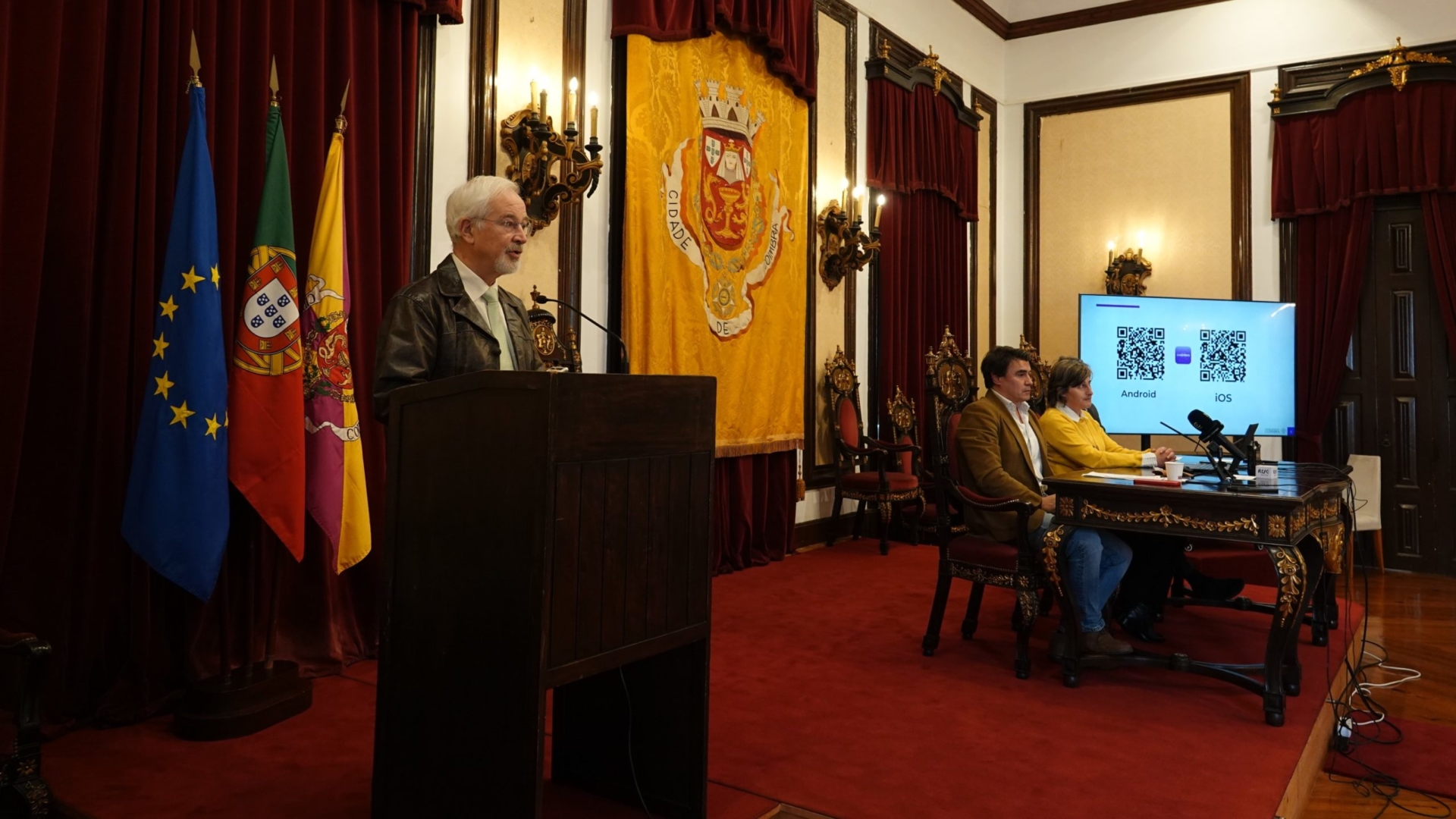 Coimbra lança aplicação móvel @Coimbra e nova solução para reportar ocorrências no espaço público