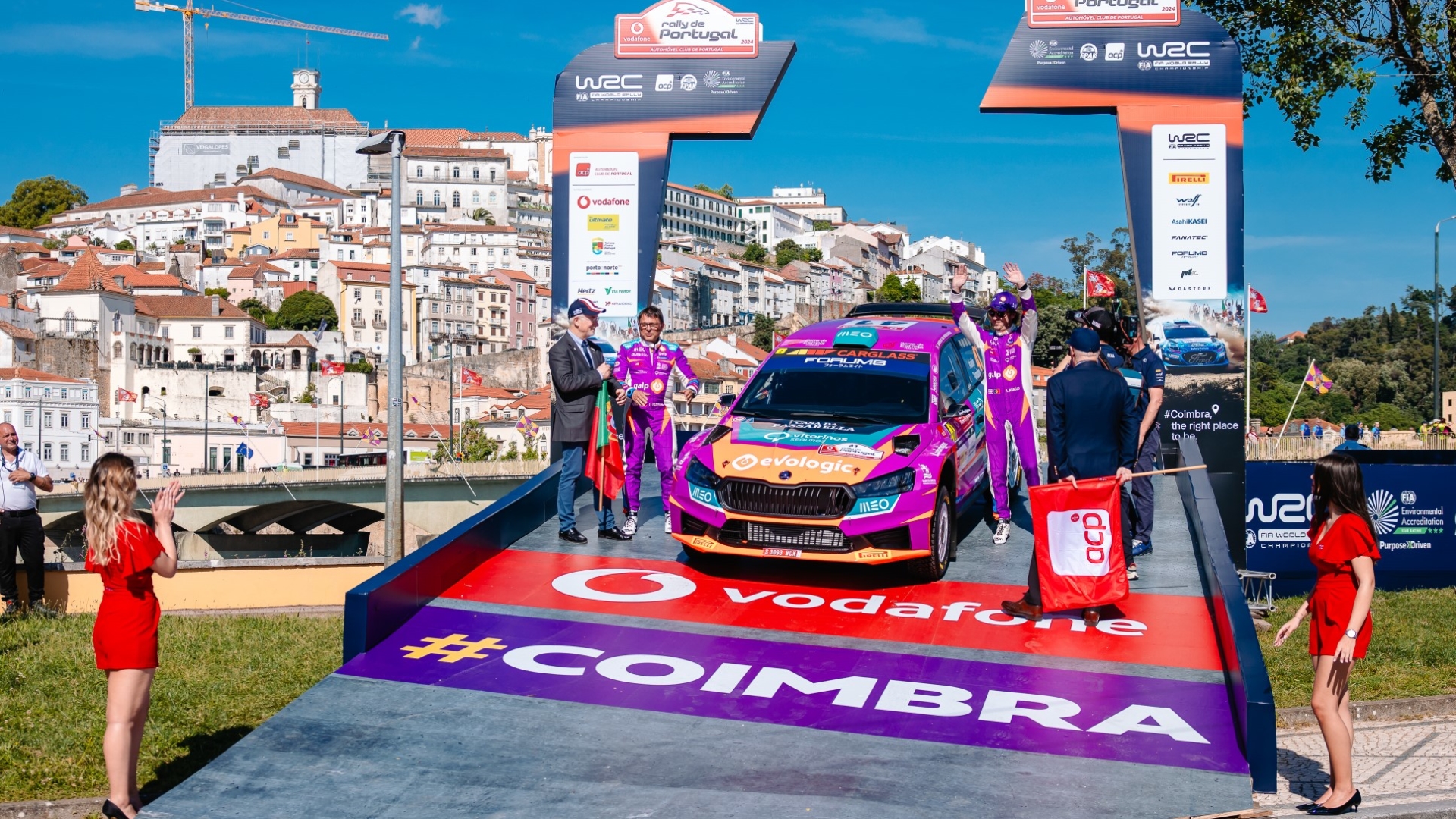 Coimbra vai acolher cerimónia oficial de partida do Rally de Portugal