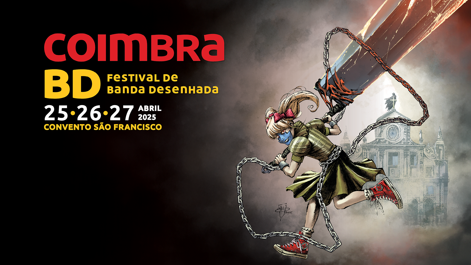 Programa do Coimbra BD 25 já disponível