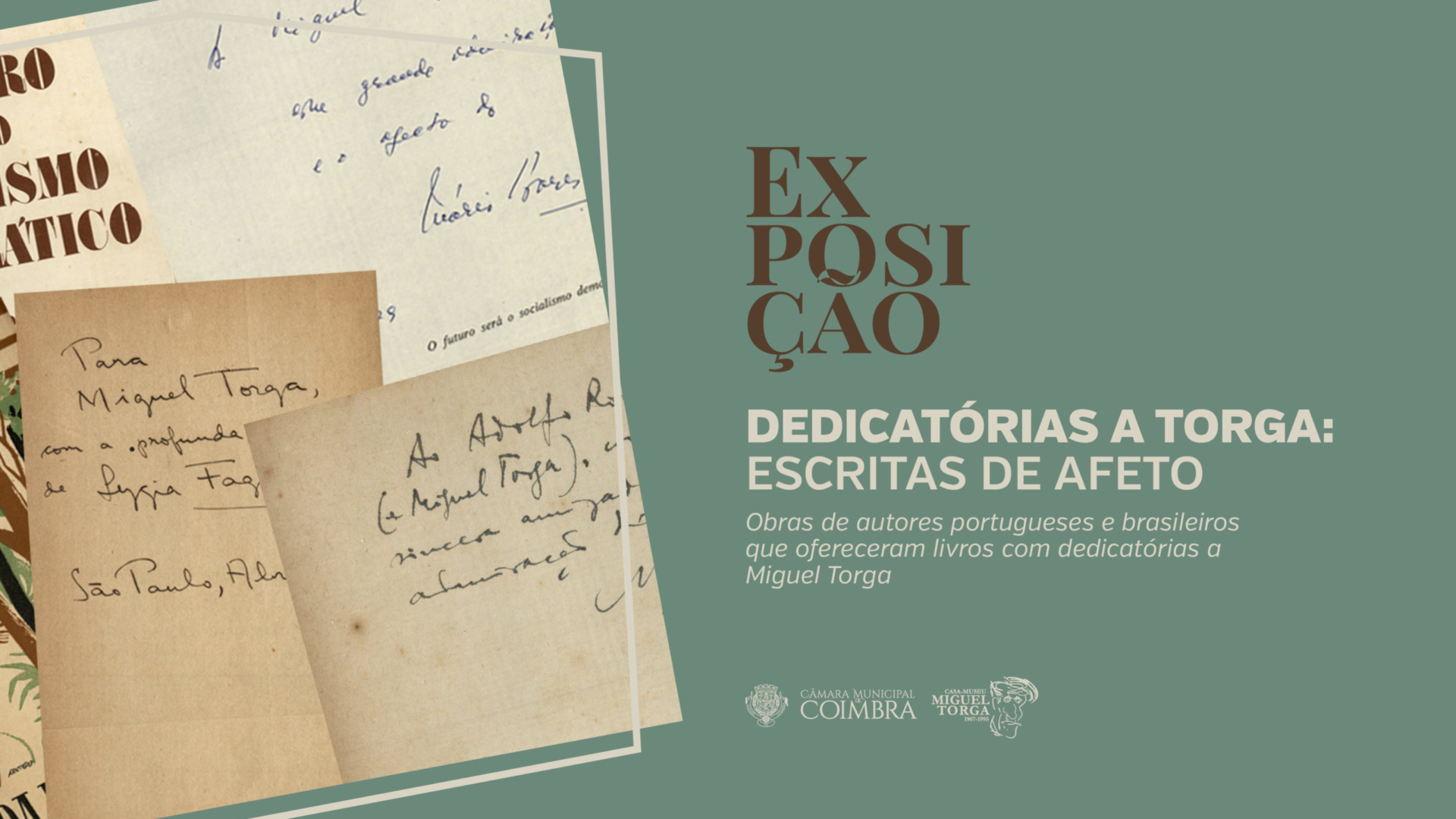 Casa-Museu Miguel Torga inaugura exposição “Dedicatórias a Torga: escritas de afeto” em Coimbra
