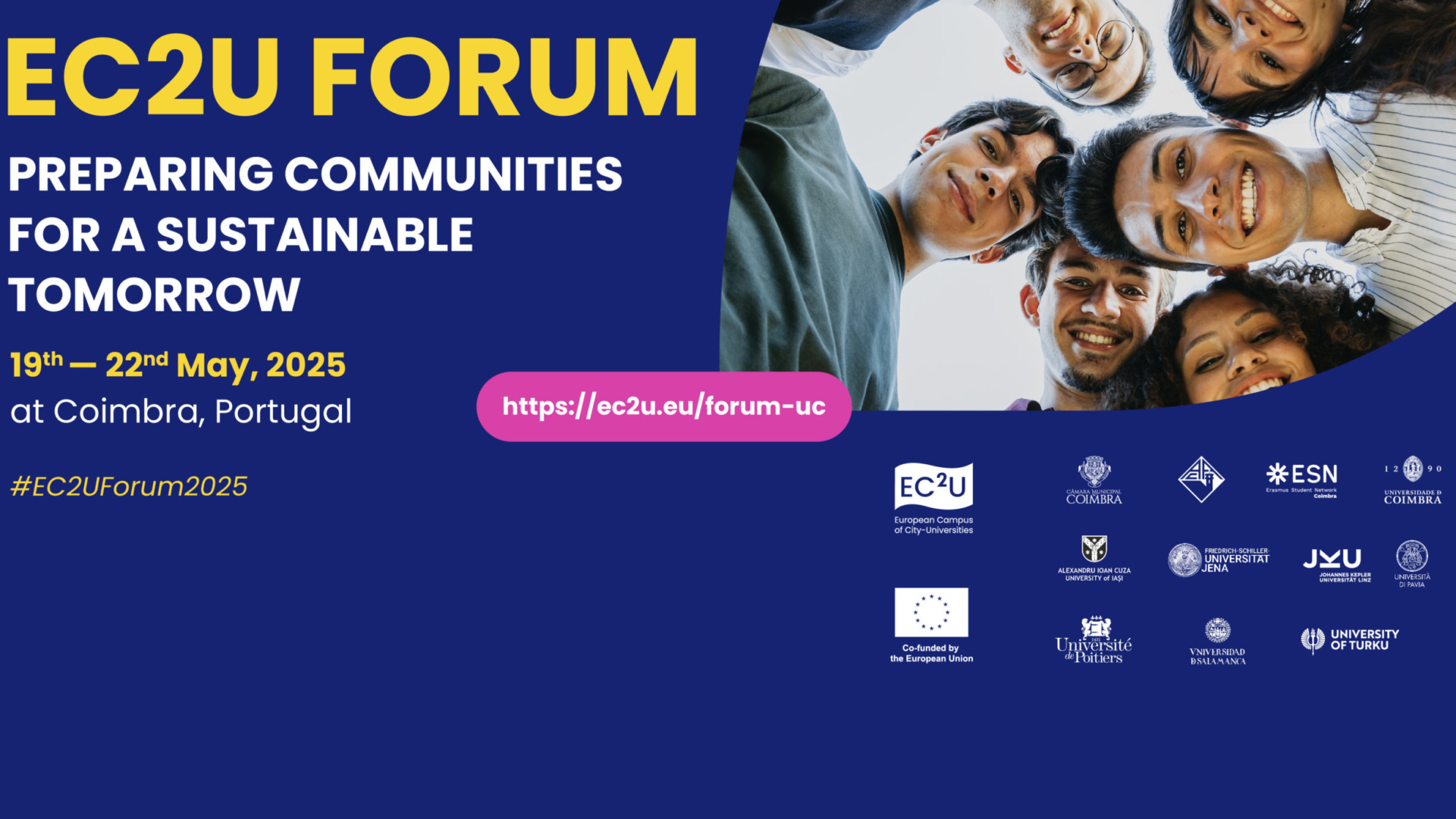 Campus universitário europeu EC2U vai reunir pela primeira vez em Portugal para pensar um futuro sustentável