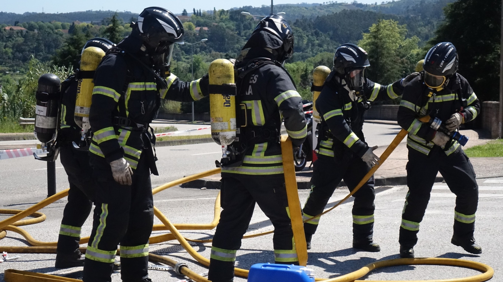 Bombeiros Sapadores de Coimbra recebem equipamentos de proteção individual da ANEPC