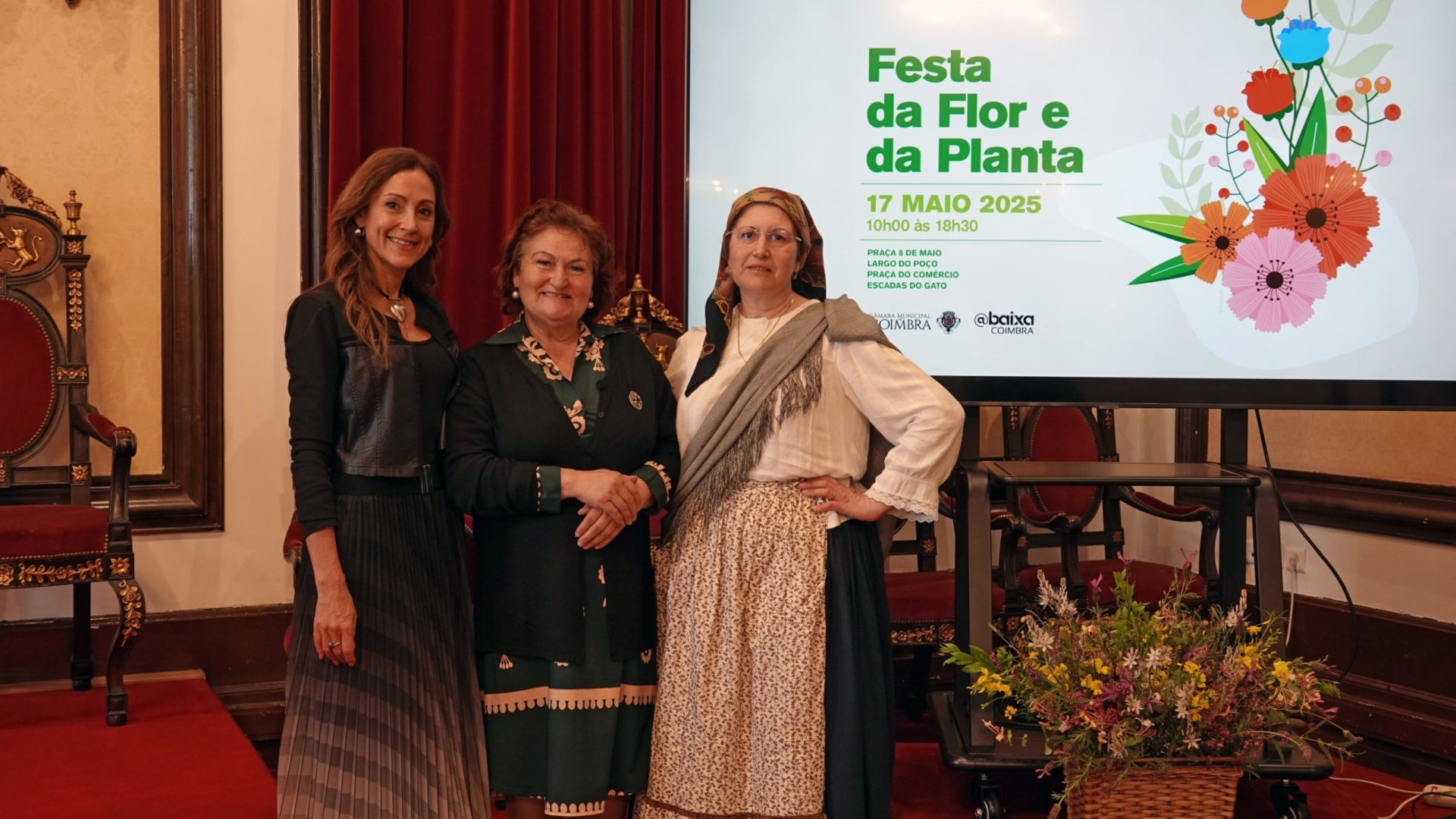 Festa da Flor e da Planta regressa a Coimbra a 17 de maio com tapetes floridos, gastronomia e animação