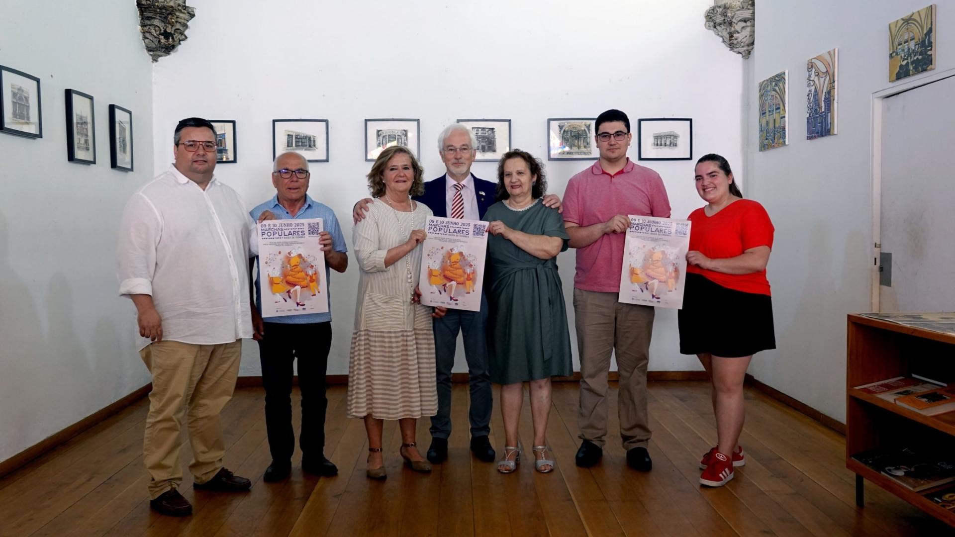 800 participantes desfilam nas Marchas Populares na Baixa de Coimbra a 9 e 10 de junho