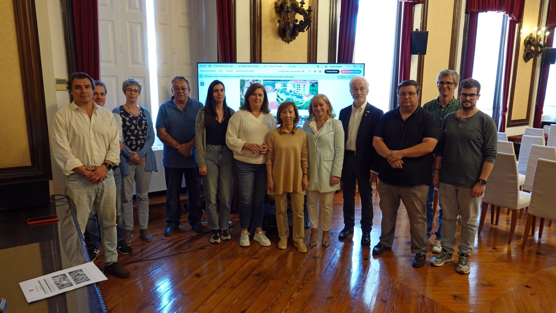 CM de Coimbra avança com obra de estabilização de muros em risco na Rua 1º de Maio (Pedrulha)