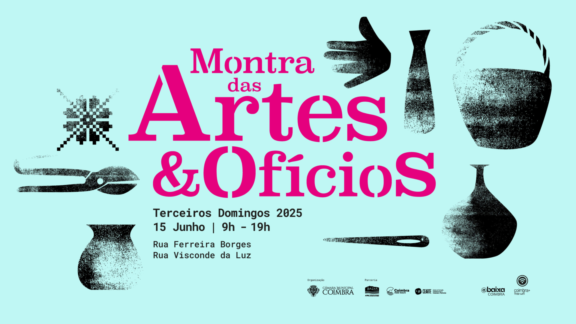 “Montra das Artes & Ofícios” regressa domingo à Baixa de Coimbra
