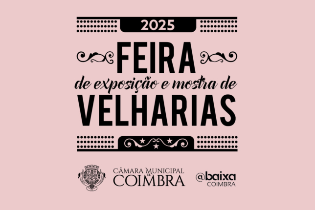 Feira de Velharias realiza-se no próximo sábado na Baixa de Coimbra