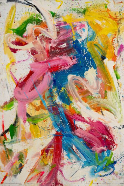 A água salobra do mondego dança com a luz do sol, 2024-2025, 205x136cm, inv.GM25-03