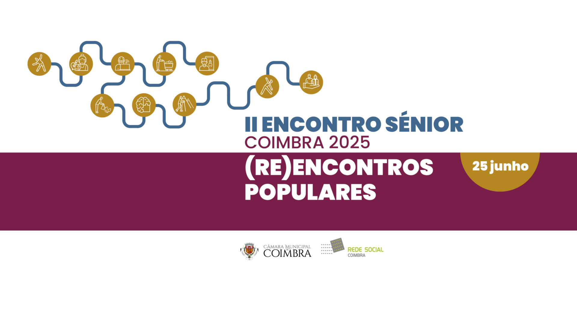 CM de Coimbra promove II Encontro Sénior a 25 de junho nas Caves de Coimbra