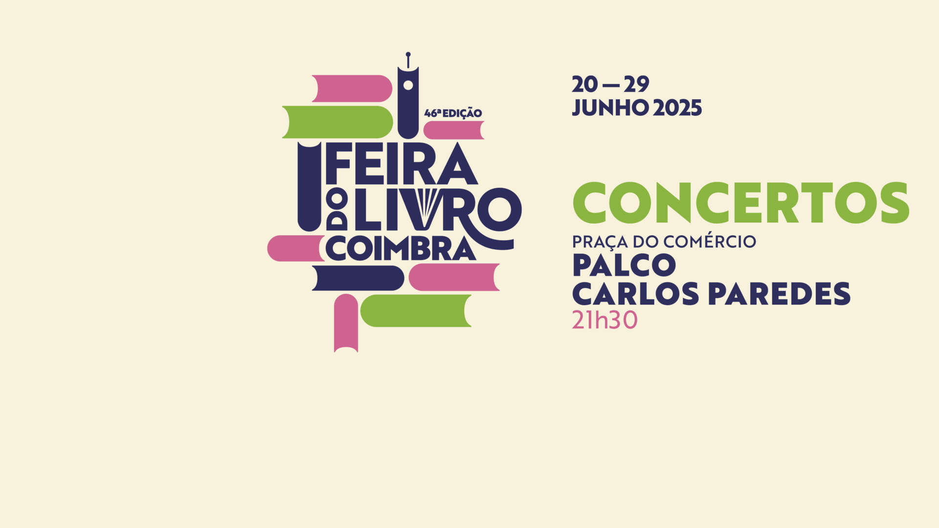 Feira do Livro de Coimbra: A palavra em destaque no Palco Carlos Paredes