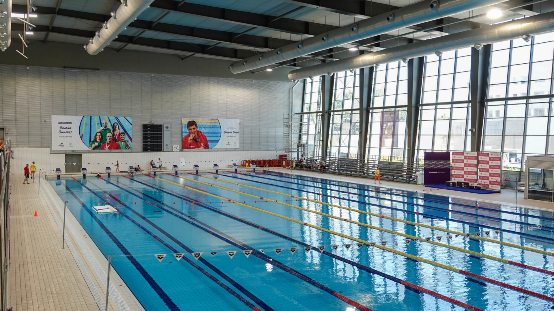 Centro Olímpico de Piscinas Municipais comemora 20 anos com programa especial até 24 de julho