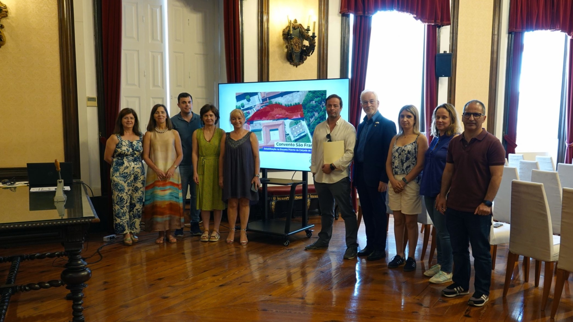 Empreitada de estabilização da encosta poente da Calçada de Santa Isabel consignada por 1,7 M€