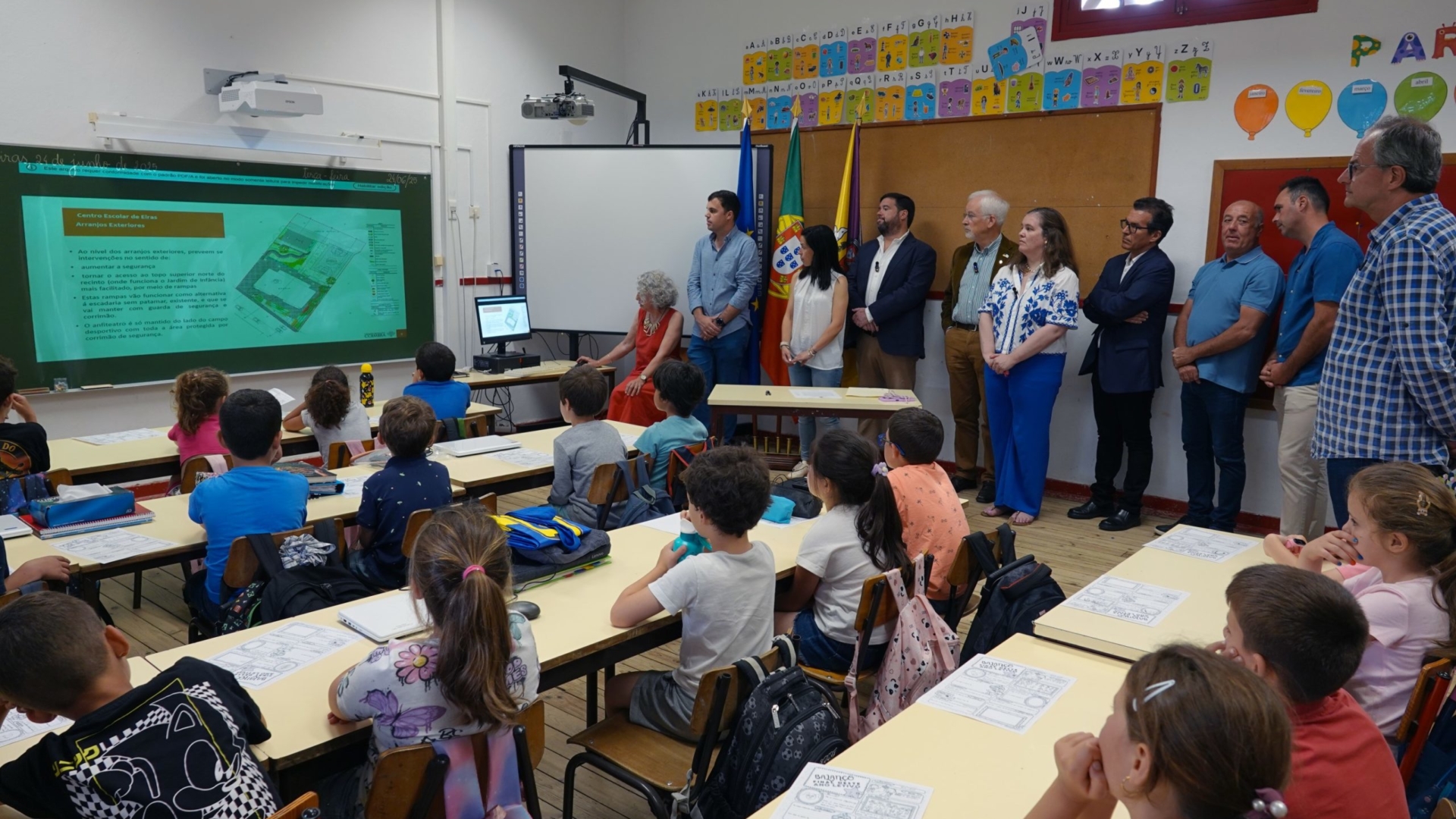 CM de Coimbra consigna requalificação da Escola e Jardim de Infância de Eiras por cerca de 1 M€