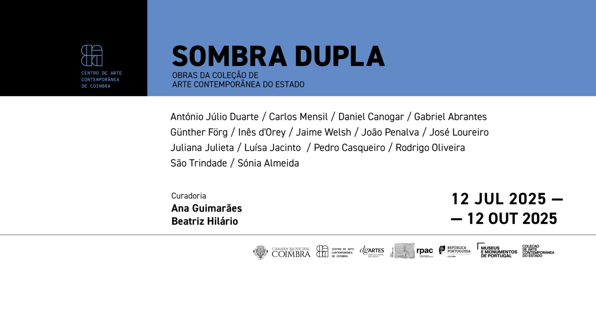 Exposição “Sombra Dupla” no Centro de Arte Contemporânea traz obras da Coleção de Arte do Estado
