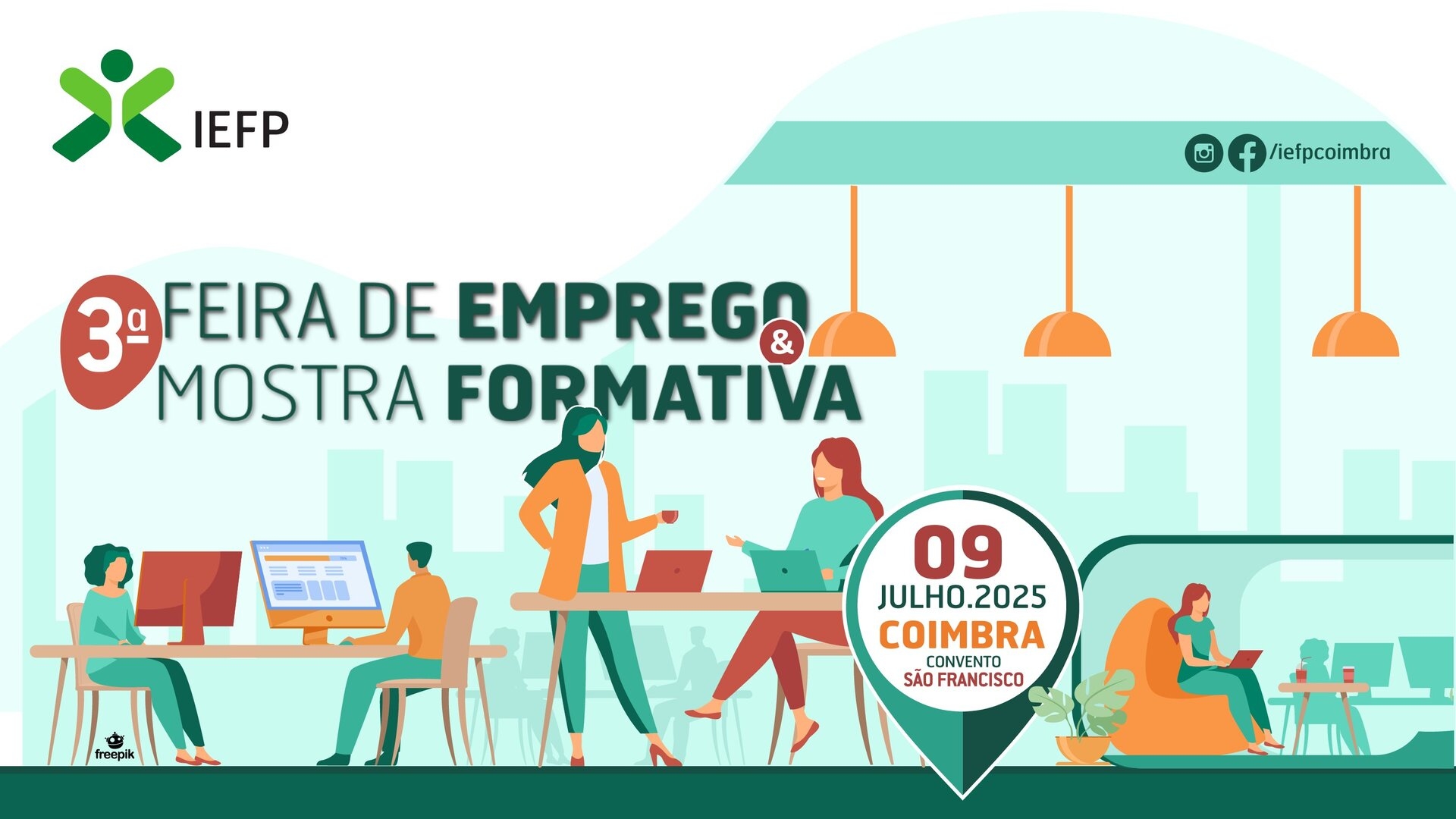 Convento São Francisco recebe Feira de Emprego e Formação a 9 de julho