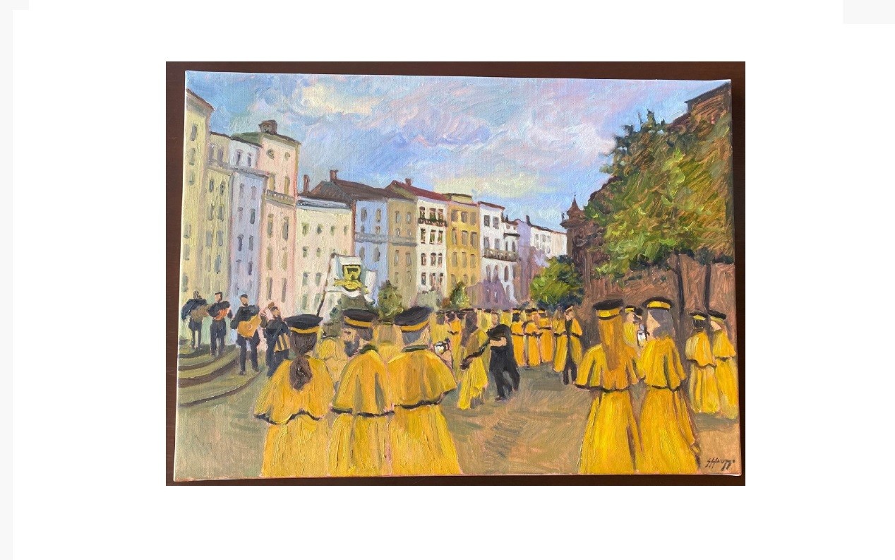 CM de Coimbra recebe doação de obra de arte alusiva à Confraria da Cerveja