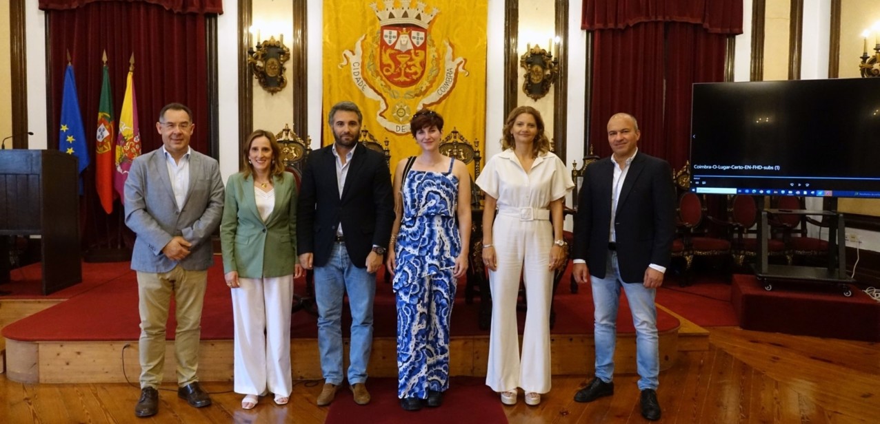 Coimbra recebeu responsáveis europeus para acompanhamento do projeto GOLL