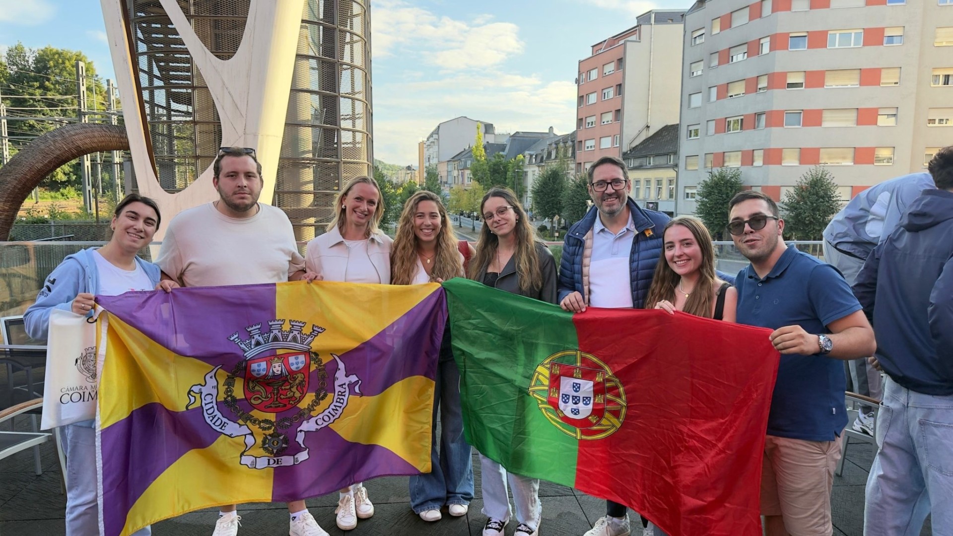 Jovens de Coimbra destacam-se nas Olimpíadas da Juventude de Esch-sur-Alzette